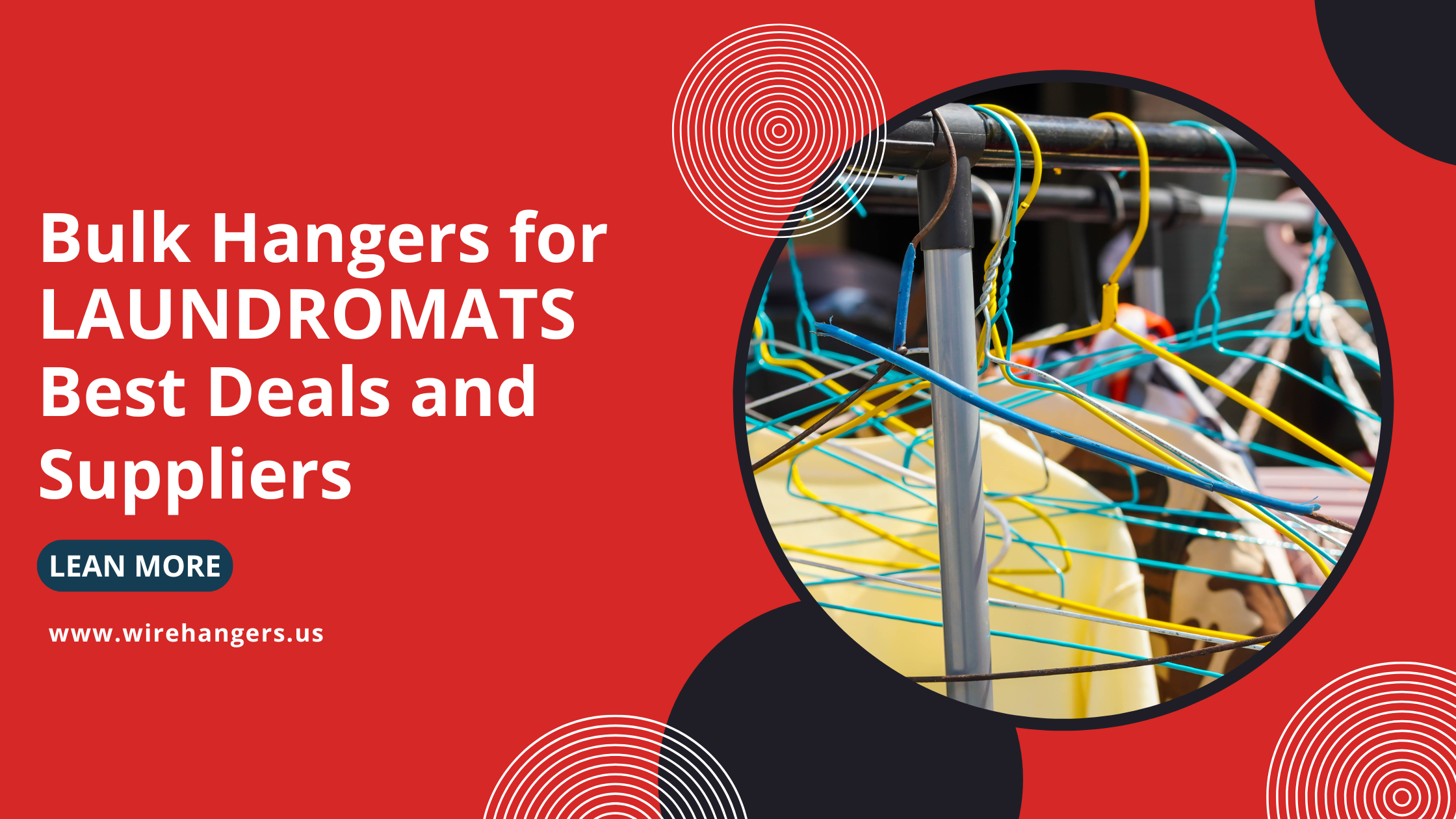 bulk hangers for laundromats