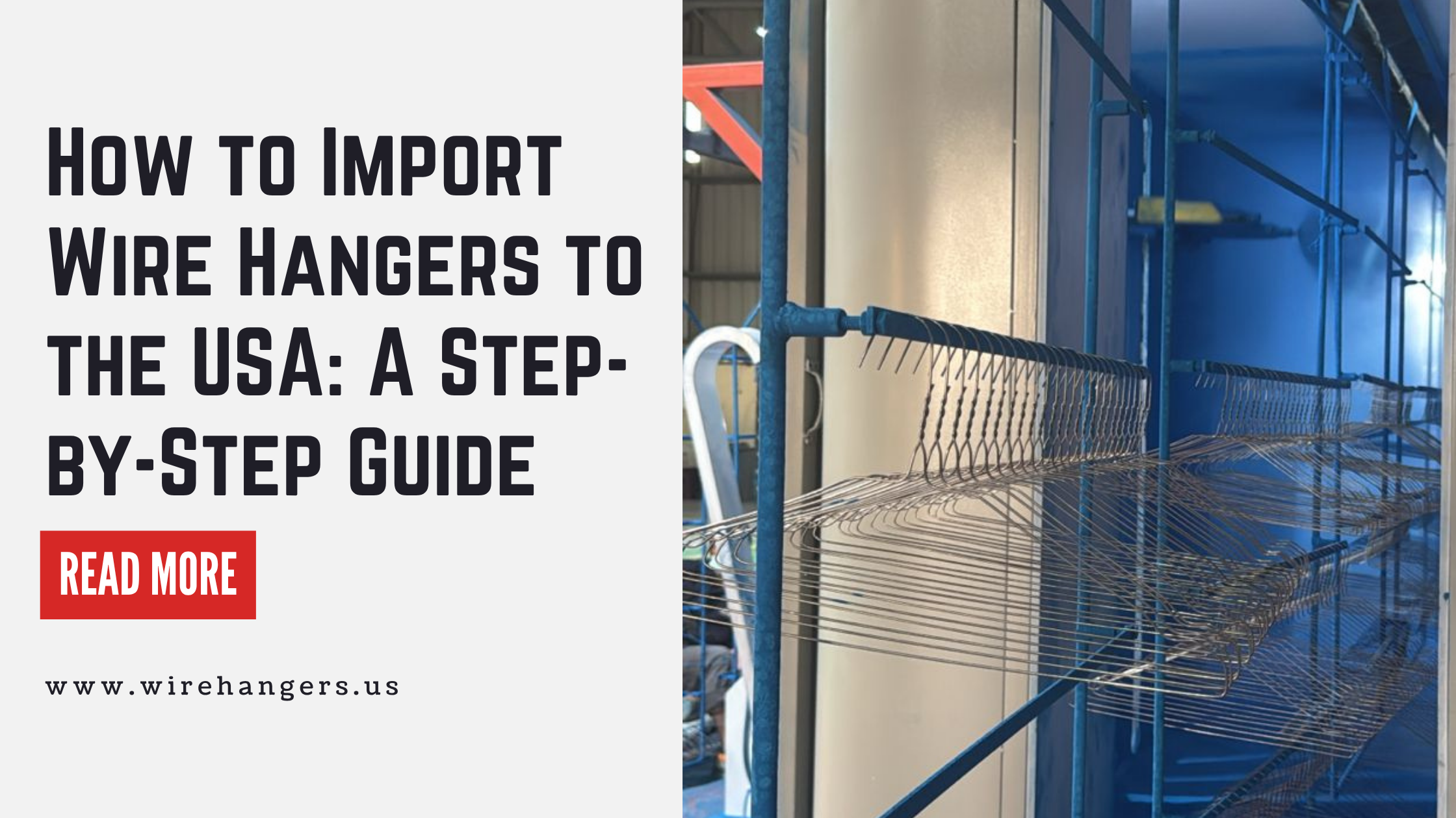 import wire hangers USA